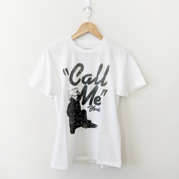 NWOT Blondie “Call Me” Graphic T-Shirt - Picture 1 of 6